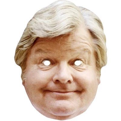 FUNKYBUNKY Benny Hill Retro Celebrity Card Face Mask - Ready To Wear - Fancy Dress