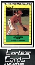 Larry Gilligan 1991 ProCards #3984  Johnson City Cardinals