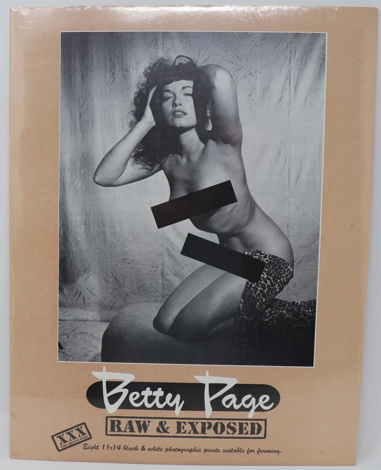 Bunny Yeager ~ Betty Page Raw & Exposed Portfolio ~ Factory Sealed ~ - Image 1 of 4