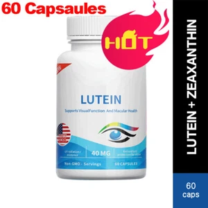 Cápsulas de extracto de LUTEIN apoya la función visual y la curación macular, salud ocular - Imagen 1 de 9
