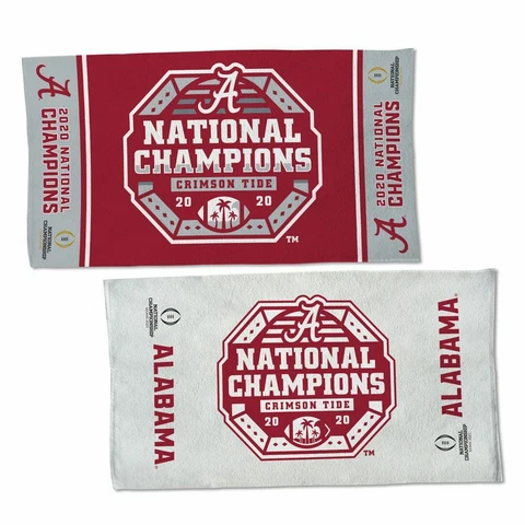 ALABAMA CRIMSON TIDE 2020 NATIONAL CHAMPIONS LOCKER ROOM TOWEL 22"X42" WINCRAFT Cover