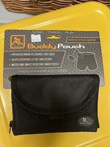 Running Buddy Pouch Magnetic Hands Free Pouch  Aprox. 7X4” Waist Belt Fanny Pack
