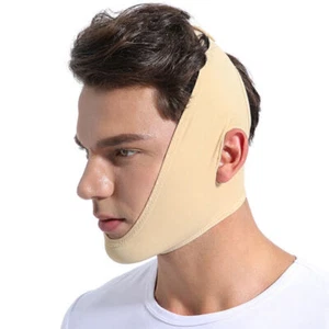 Anti-Aging Facial Slimming Belt Strap Band Mask Chin Cheek For Thinning Face - Picture 1 of 8