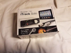 Focusrite iTrack Solo USB Audio Interface for Mac, PC PARTS/REPAIR/NO RETURNS - Picture 1 of 7
