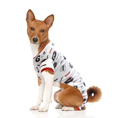 NEW! GEORGIA BULLDOGS DOG CAT PAJAMAS COMFY PJs LICENSED Cover