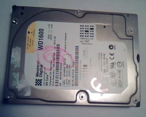 Festplatte IDE Western Digital Caviar WD1600 WD1600JB-00EVA0 HSCHCTJAH  - Bild 1 von 5