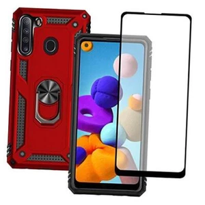 Samsung A21 Phone Case, Galaxy A21 Phone Case with Samsung Galaxy A21 Case Red - Picture 1 of 7