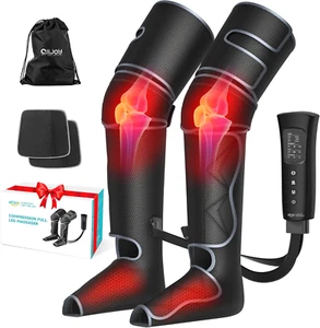 Leg Massager, ALLJOY Leg Air Compression Massager for Circulation and Pain Relie - Picture 1 of 12