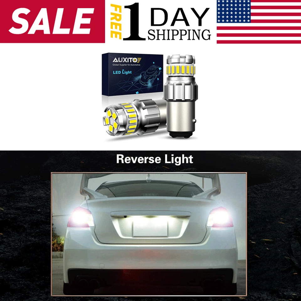 LED intermitente delantero DRL bombillas de luz de estacionamiento CANBUS xenón blanco 1157 2057 2357 Foto 1 de 4