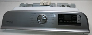 OEM Original Maytag Waschmaschine MVW7232HW0 Bedienfeld Konsole silber getestet weiß - Bild 1 von 7