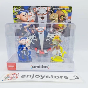 Nintendo amiibo Splatoon 3 Deep Cut Set Frye /Shiver /Big Man Figurine Personnage - Photo 1/24