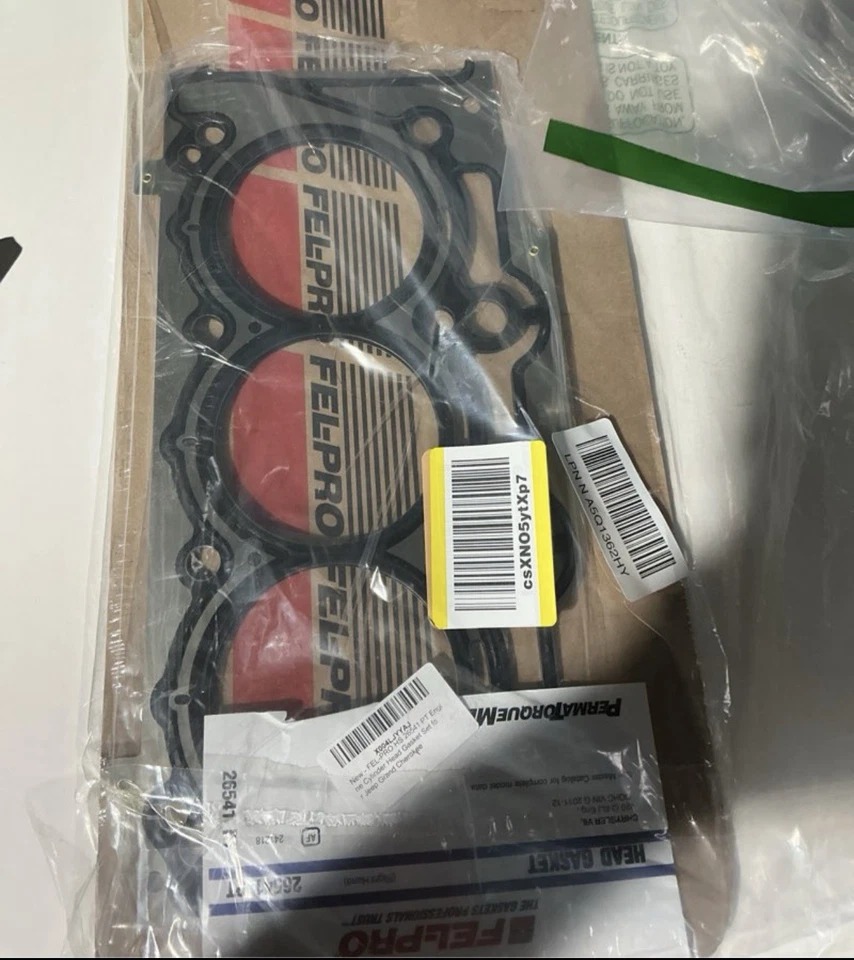 Junta de culata de motor Fel-Pro OEM 26541 PT para Chrysler V6 220 3,6 L Foto 1 de 1