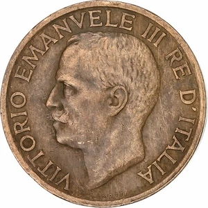 [#394210] Italy, Vittorio Emanuele III, 10 Centesimi, 1920, Rome, Bronze, EF, KM - Picture 1 of 2
