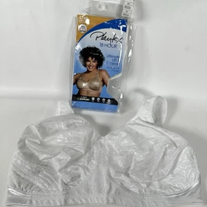 Sujetador Playtex 18 Hour 38 DDDUultimate Lift & Support sin cables 4745 blanco - Imagen 1 de 12
