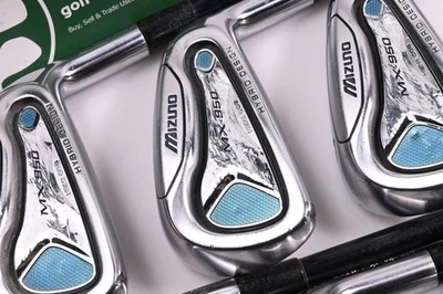 Mizuno MX-950 Irons / 5-PW / Stiff Flex Mizuno Exsar IS2 Shafts - Image 1 of 4