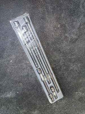 Juego de extensión de bamboleo moleteado de 6 piezas 106ATMXW sellado para unidad Snap-on 1/4" Foto 1 de 4