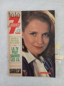 TELE 7 JOURS N°1029 du 16/02/1980 Marie Christine Barrault Bécaud Todd Spielberg - Picture 1 of 12
