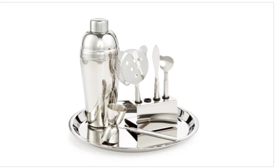 Martha Stewart Collection 7-Pc. Bar Tool Cocktail Bartender Set H1240 Foto 1 de 1