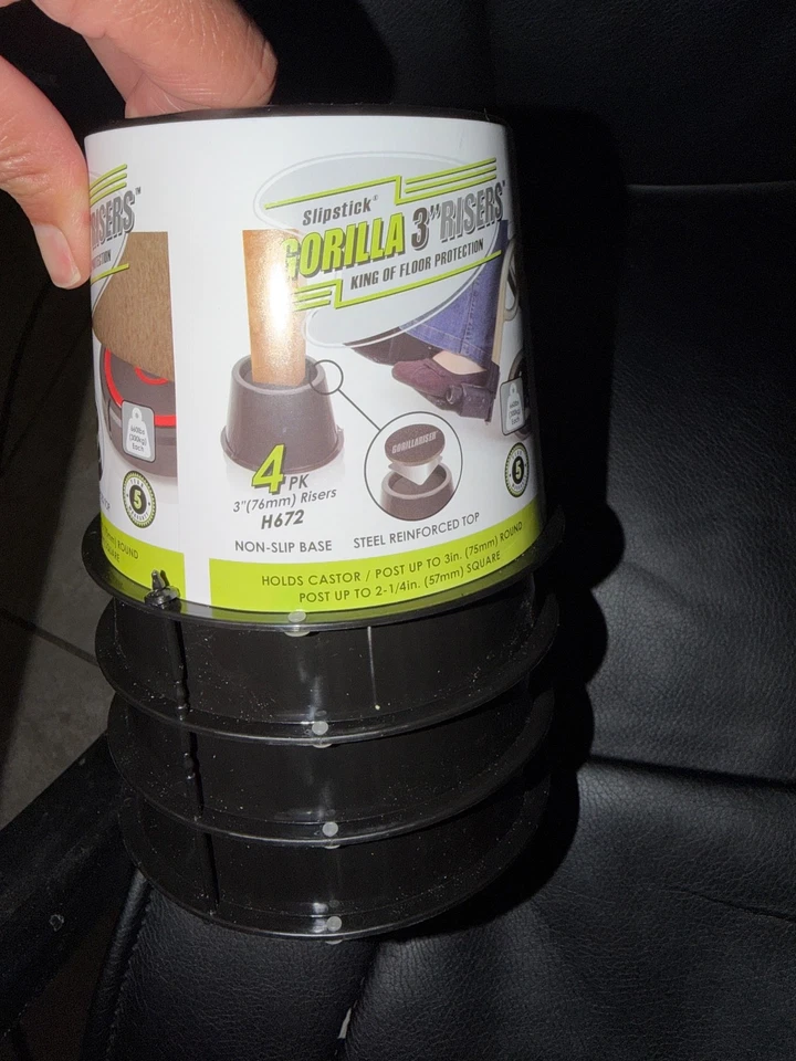 (2 juegos) de 4 Slipstick Riser 3" GorillaRiser H672 76 mm Foto 1 de 4