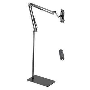 Floor Stand for Tablet Reading in Bed with Remote Page Turner, Hands kt-sd2 - Picture 1 of 8