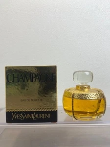 Perfume original vintage CHAMPAGNE YVES SAINT LAURENT 50 ml 1,6 fl oz - Imagen 1 de 9