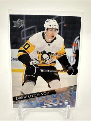 20-21 Upper Deck Extended Young Guns Rookie Drew O'Connor #728 Canucks Penguins - Image 1 of 2