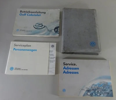 Manual de Instrucciones + Servicio VW Golf 1/ i Cabrio 1,6/1,8 Litro 08/1991 - Imagen 1 de 4