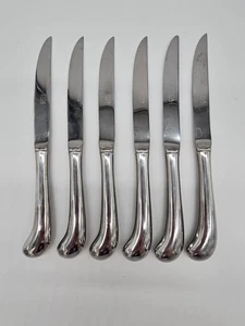 ESTIA Lote de 6 CUCHILLOS DE CENA PARA CARNE Cubiertos - Imagen 1 de 10