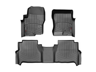 WeatherTech FloorLiner for 2009-2013 Suzuki Equator - 1st & 2nd Row, Black - Image 1 of 4
