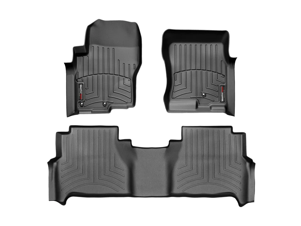 Forro de piso WeatherTech para Suzuki Equator 2009-2013 - 1ª y 2ª fila, negro Foto 1 de 4