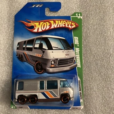 2009 HOT WHEELS TREASURE HUNT SERIES GMC MOTORHOME #53190 New On Card B46 - Image 1 of 4