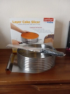Frieling Zenker Z2411 Layer Cake Slicing Kit New Open Box - Image 1 of 4