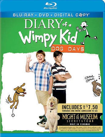 Diary of a Wimpy Kid: Dog Days [Blu-ray / DVD] No Digital Copy - Image 1 of 1