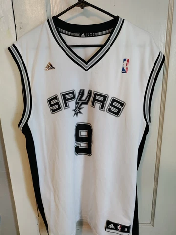 Tony Parker Adidas San Antonio Spurs NBA Jersey Size Medium Men's Cover
