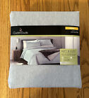 Cuddl Duds 4 Piece Blue Heather Soft And Cozy Full Sheet Set  New