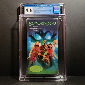 Scooby-Doo VHS (2002) - CGC Graded 9.6/A+ Factory Sealed! 1st Live Action Movie - Picture 1 of 7