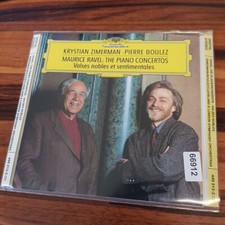 KRYSTIAN ZIMERMAN: Maurice Ravel The Piano Concertos    > EX/VG(CD)