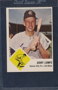 1963 Fleer #016 Jerry Lumpe A's EX *369 - Picture 1 of 1