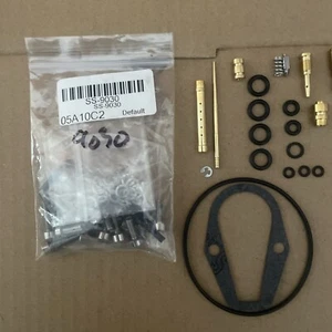 4 × Carburetor Rebuild Kit & SS Bowl Screws for 1974-1976 Honda CB550F CB550K - Picture 1 of 3