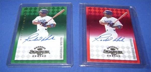 Lot of 2 Ronald White Autographed Baseball Cards - Montreal Expos - Donruss - Picture 1 of 2