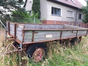 Traktor-Anhänger - Kröger - beidseitig kippbar, gebraucht - Bild 1 von 11