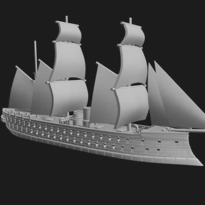 1/700th French Ironclad Solférino 1861 - Bild 1 von 1