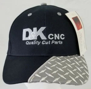 TREAD PLATE Adjustable Baseball Cap Hat L/XL Navy Blue-D&K CNC Quality Cut Parts - Picture 1 of 7