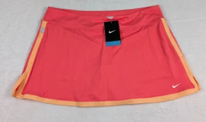 Falda Tenis Nike Dri Fit Border Para Mujer XL Coral Rosa Forrada Nueva Con Etiquetas - Imagen 1 de 9