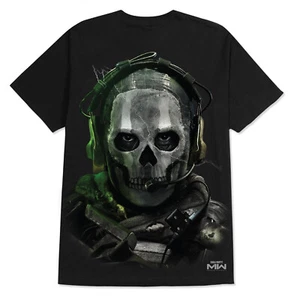 Schwarzes Primitive x Call of Duty Ghost T-Shirt - Bild 1 von 2