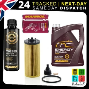 SERVICE KIT FOR  BMW 1 2 SERIES X1 X2 5W-30 5L OIL FLUSH, FILTER & ADDITIVE - Picture 1 of 6