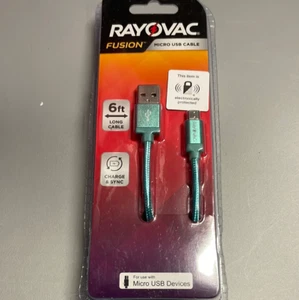 Rayovac Fusion Micro USB Cable, 6ft - Picture 1 of 1