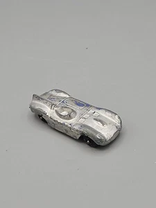 Tootsietoy Jaguar D-Type Le Mans Race Car Purple Silver Diecast Made In USA - Picture 1 of 11
