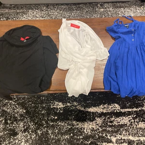 Express Women's Fit & Flare Skater Dress Size Small Royal Blue 1197 - Picture 1 of 11