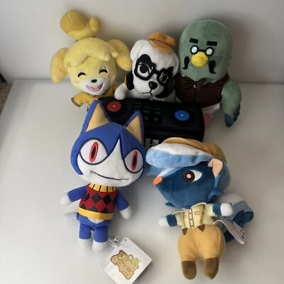 2015 Nintendo Animal Crossing Lot K.K. Slider, Brewster, Isabelle Plush 7” Lot - Image 1 of 4